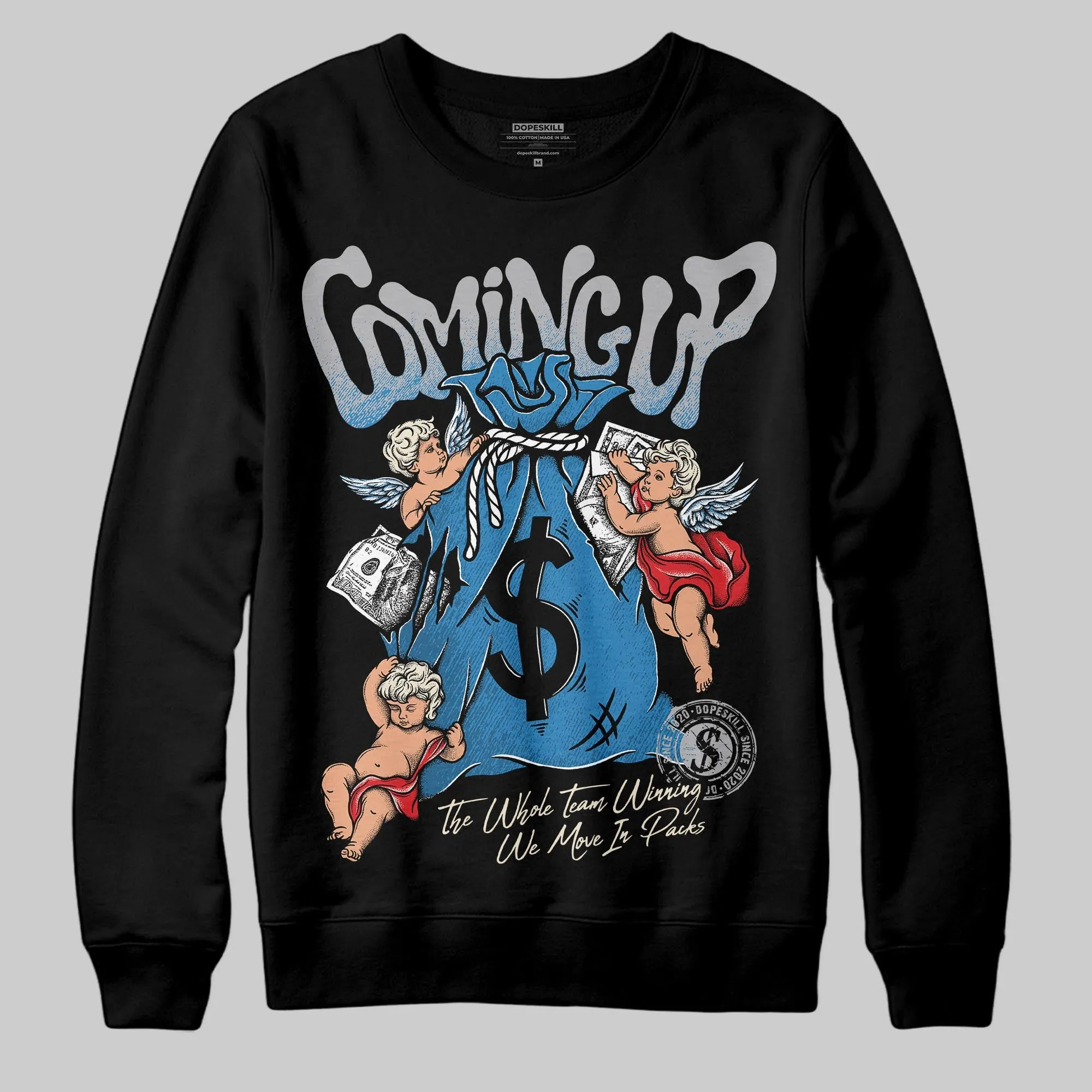 Rare Air 3s DopeSkill Sweatshirt Money Bag Coming Up Graphic sold by DopeSkill