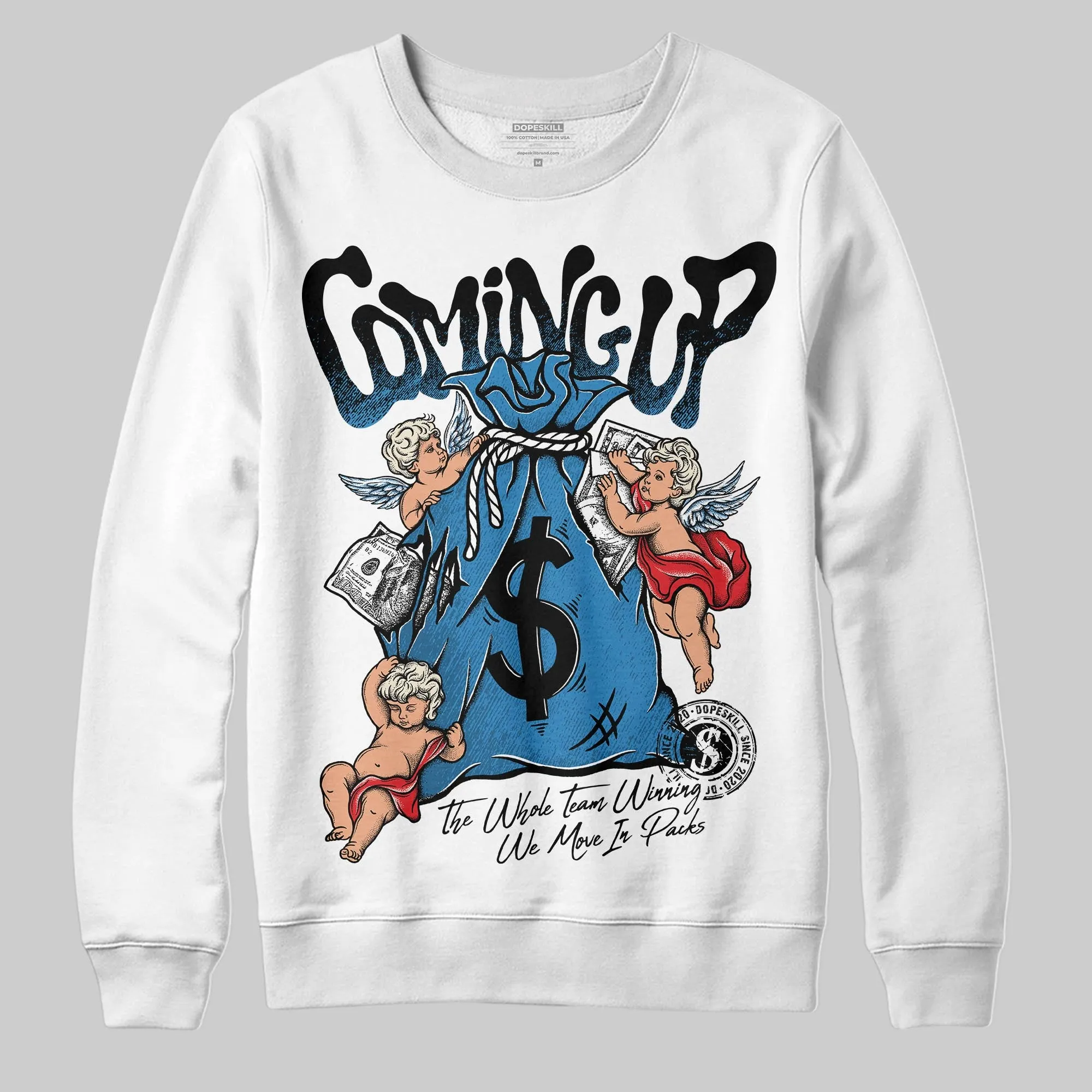 Rare Air 3s DopeSkill Sweatshirt Money Bag Coming Up Graphic sold by DopeSkill product image thumbnail 2