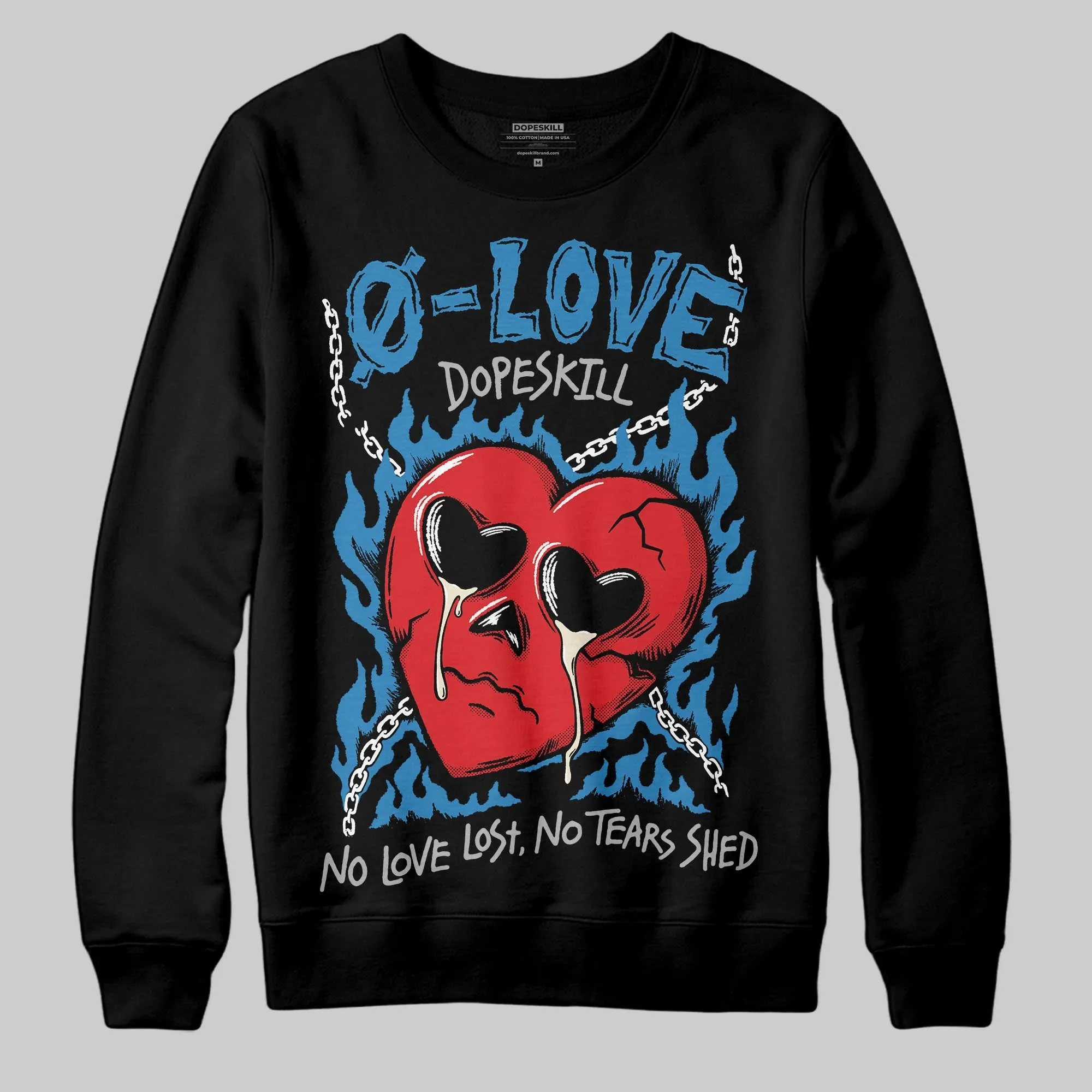Rare Air 3s DopeSkill Sweatshirt Crying Heart Graphic sold by DopeSkill