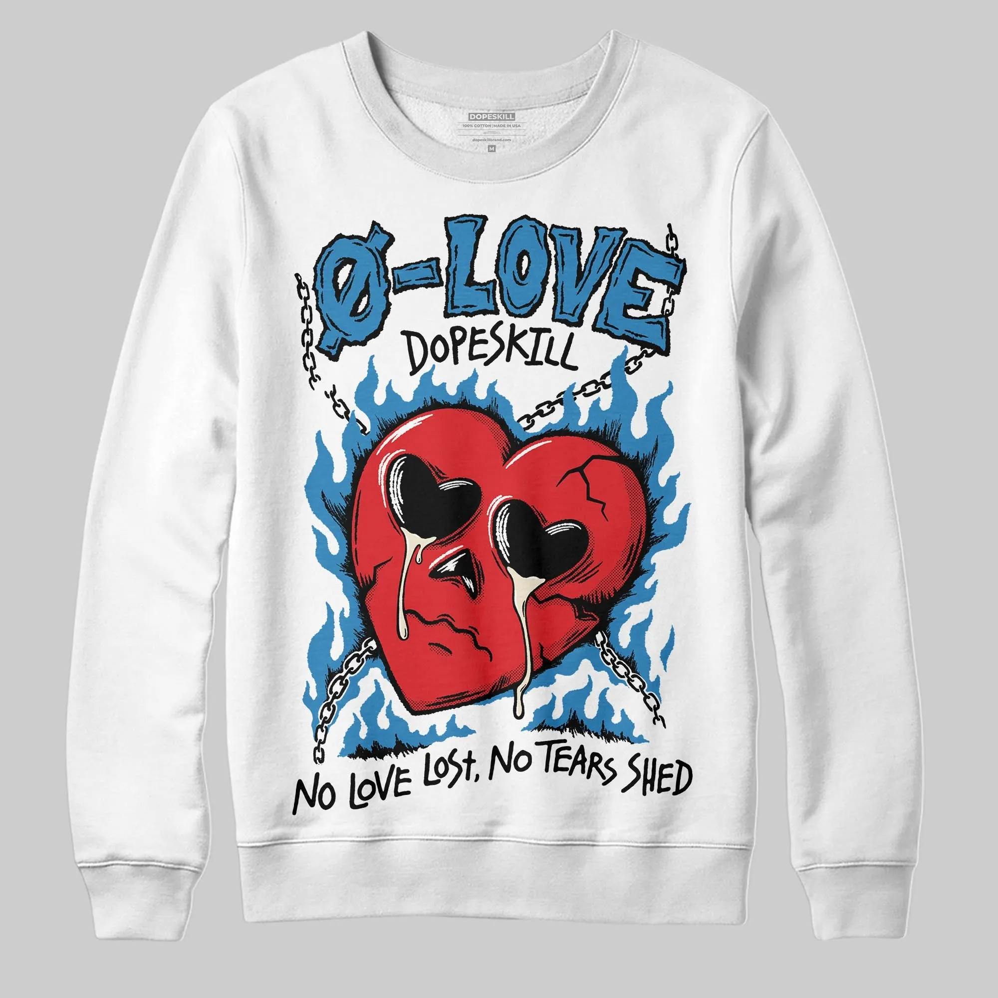 Rare Air 3s DopeSkill Sweatshirt Crying Heart Graphic sold by DopeSkill product image thumbnail 2