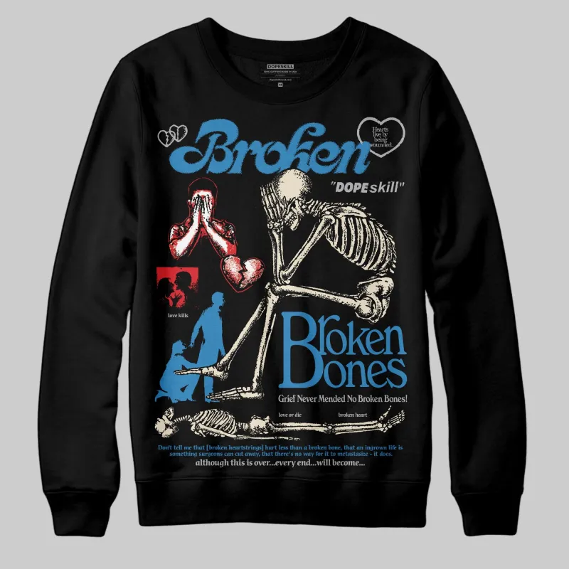 Rare Air 3s DopeSkill Sweatshirt Broken Bones Graphic sold by DopeSkill