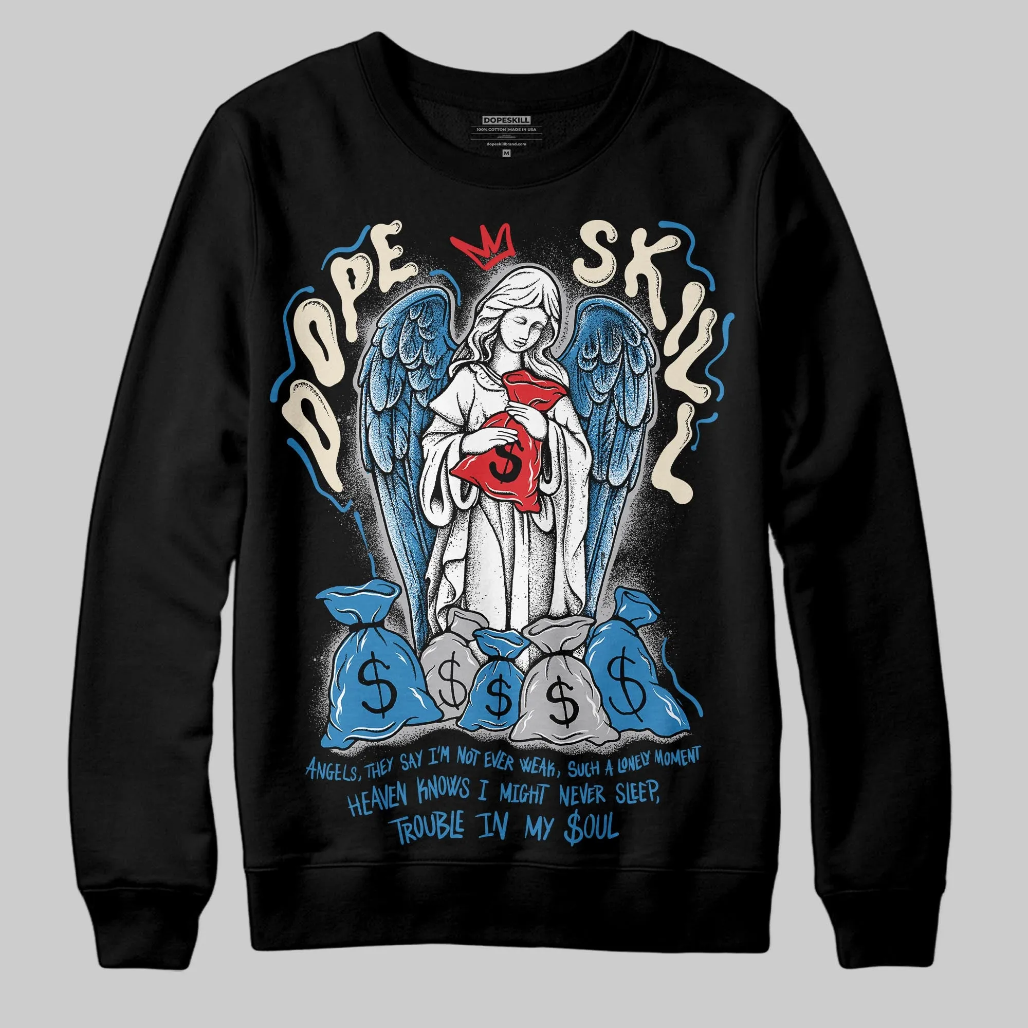 Rare Air 3s DopeSkill Sweatshirt Angels Graphic sold by DopeSkill