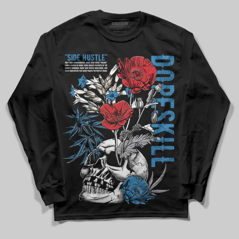 Rare Air 3s DopeSkill Long Sleeve T-Shirt Side Hustle Graphic sold by DopeSkill