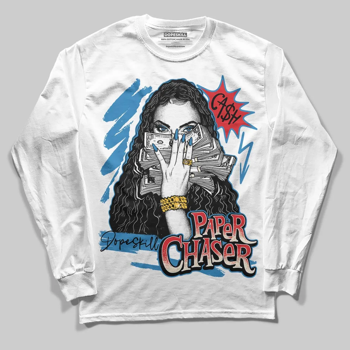 Rare Air 3s DopeSkill Long Sleeve T-Shirt NPC Graphic sold by DopeSkill product image thumbnail 2