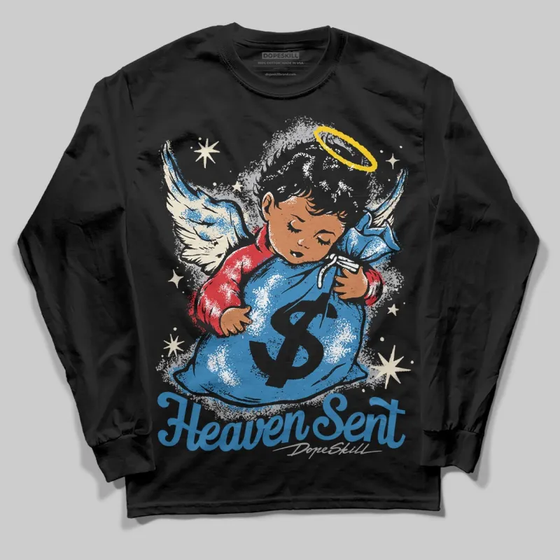 Rare Air 3s DopeSkill Long Sleeve T-Shirt Heaven Sent Graphic sold by DopeSkill