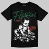 Dunk Team Dark Green Orange DopeSkill T-Shirt Flexin' Graphic sold by DopeSkill