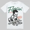 Dunk Team Dark Green Orange DopeSkill T-Shirt Flexin' Graphic sold by DopeSkill