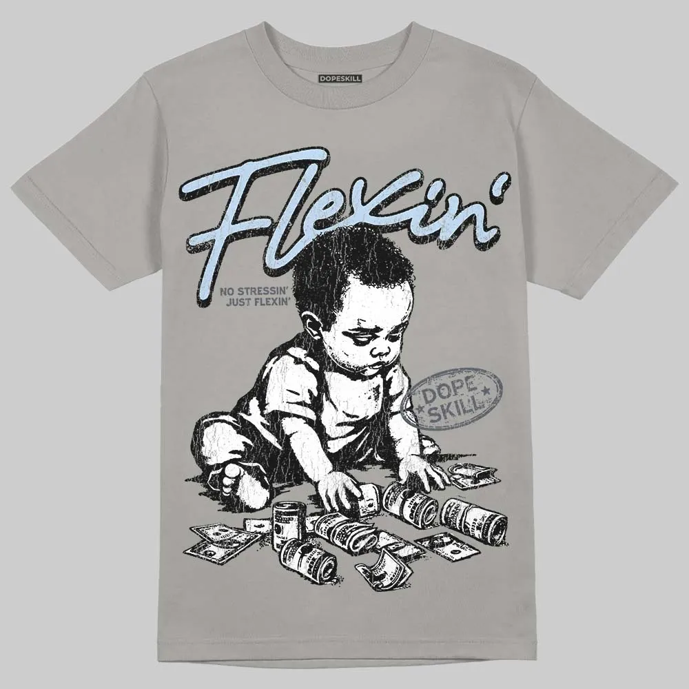 Cool Grey 11s DopeSkill T-Shirt Flexin' Graphic sold by DopeSkill product image thumbnail 3