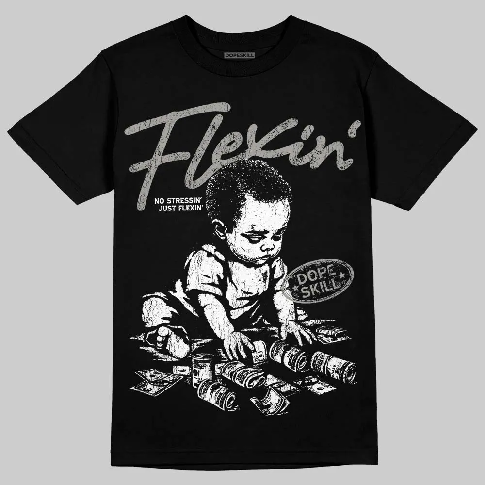 Cool Grey 11s DopeSkill T-Shirt Flexin' Graphic sold by DopeSkill product image thumbnail 2