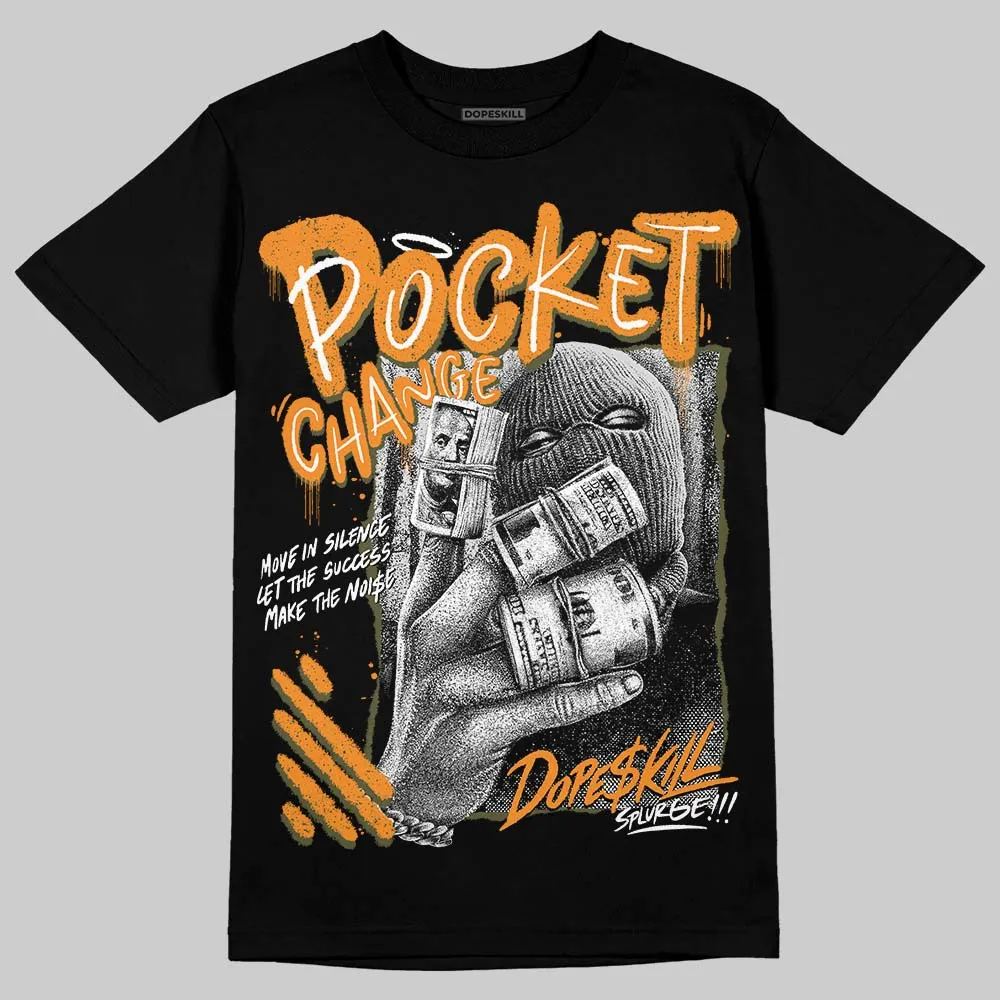 Olive 5s DopeSkill T-Shirt Pocket Change Graphic sold by DopeSkill product image thumbnail 2