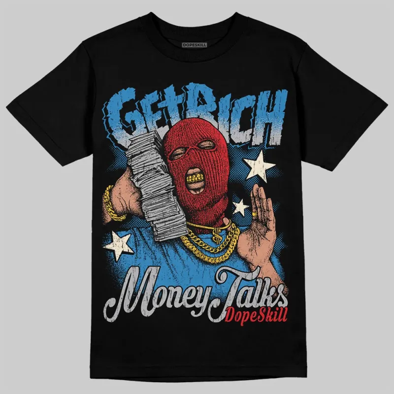 Rare Air 3s DopeSkill T-Shirt Get Rich Graphic sold by DopeSkill