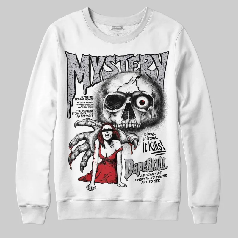 White Cement 4s DopeSkill Sweatshirt Mystery Ghostly Grasp Graphic sold by DopeSkill