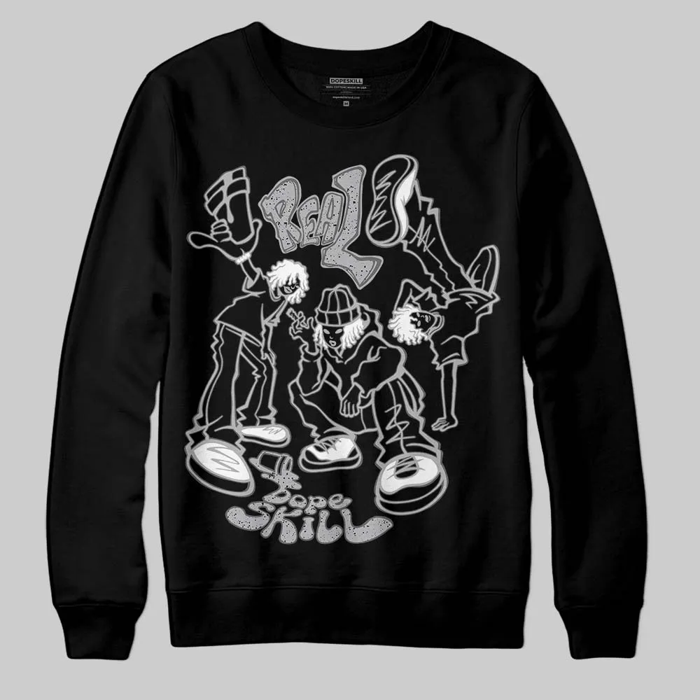 White Cement 4s DopeSkill Sweatshirt Real Y2K Players Graphic sold by DopeSkill product image thumbnail 2