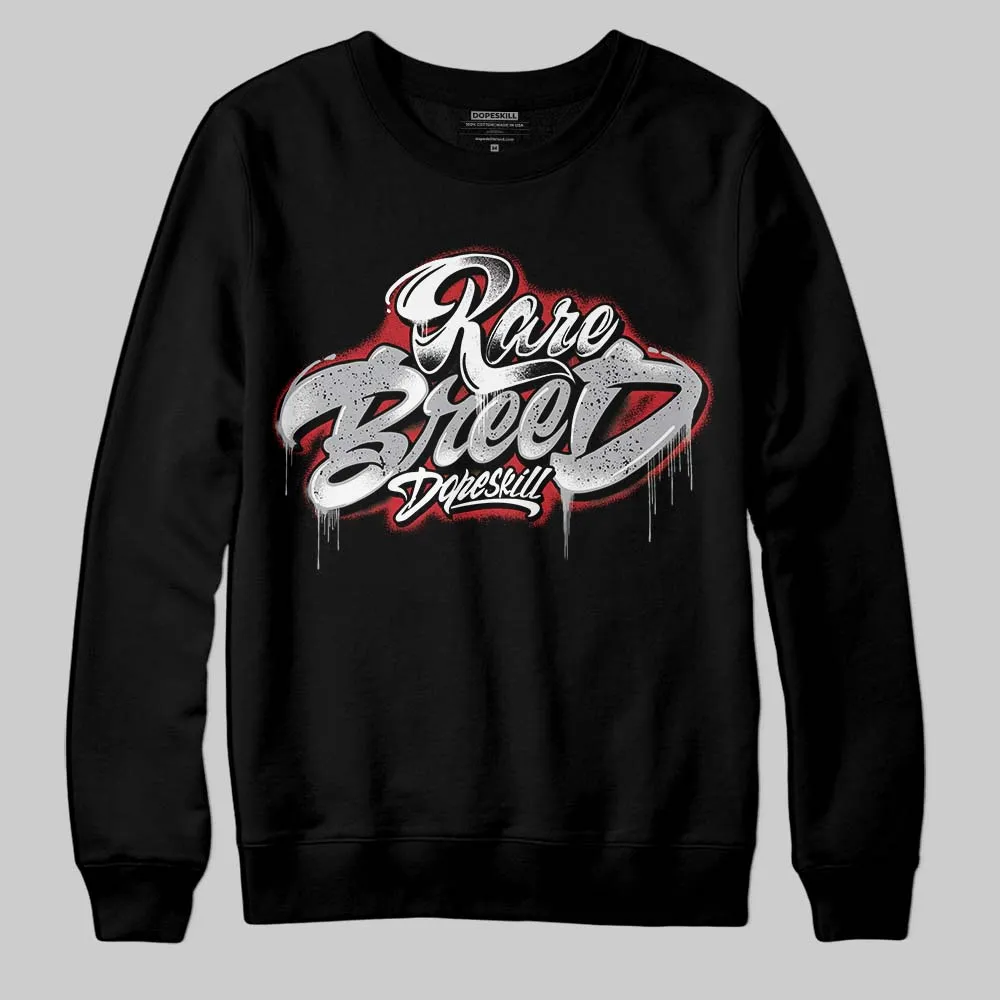 White Cement 4s DopeSkill Sweatshirt Rare Breed Type Graphic sold by DopeSkill product image thumbnail 2