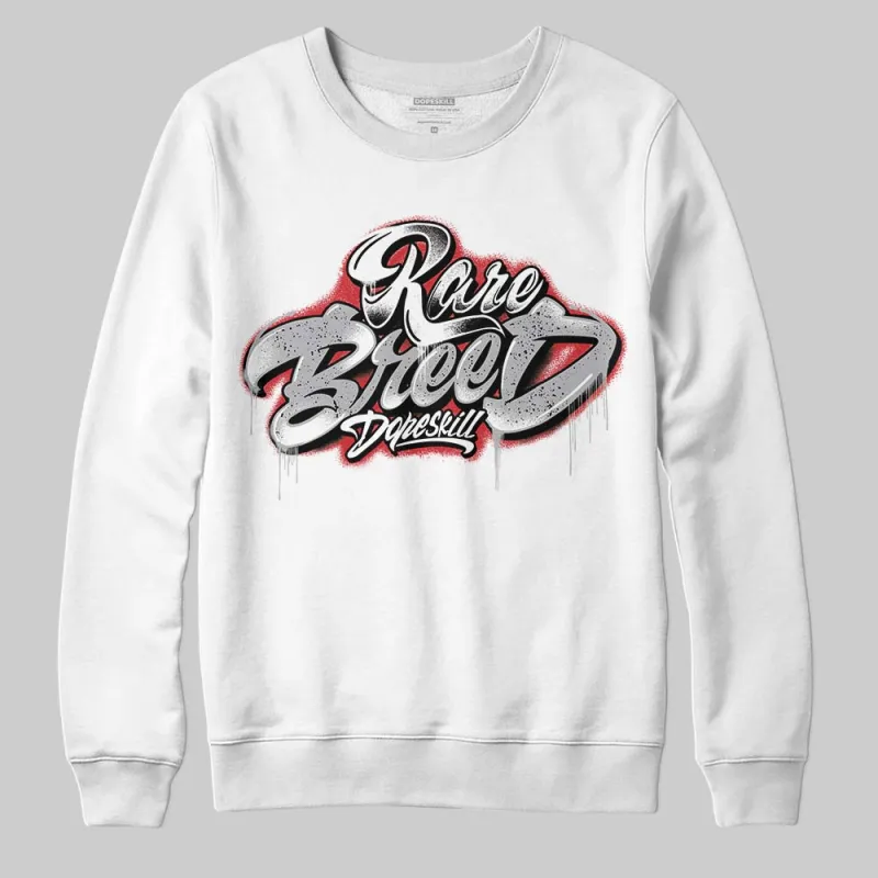 White Cement 4s DopeSkill Sweatshirt Rare Breed Type Graphic sold by DopeSkill