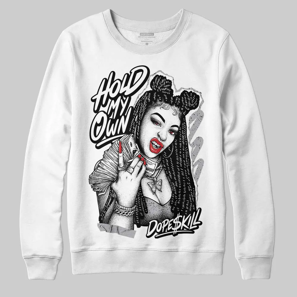 White Cement 4s DopeSkill Sweatshirt New H.M.O Graphic sold by DopeSkill