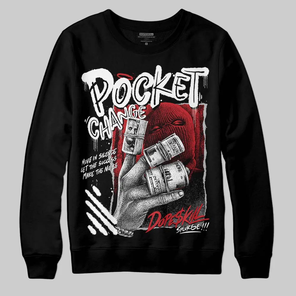 White Cement 4s DopeSkill Sweatshirt Pocket Change Graphic sold by DopeSkill product image thumbnail 2