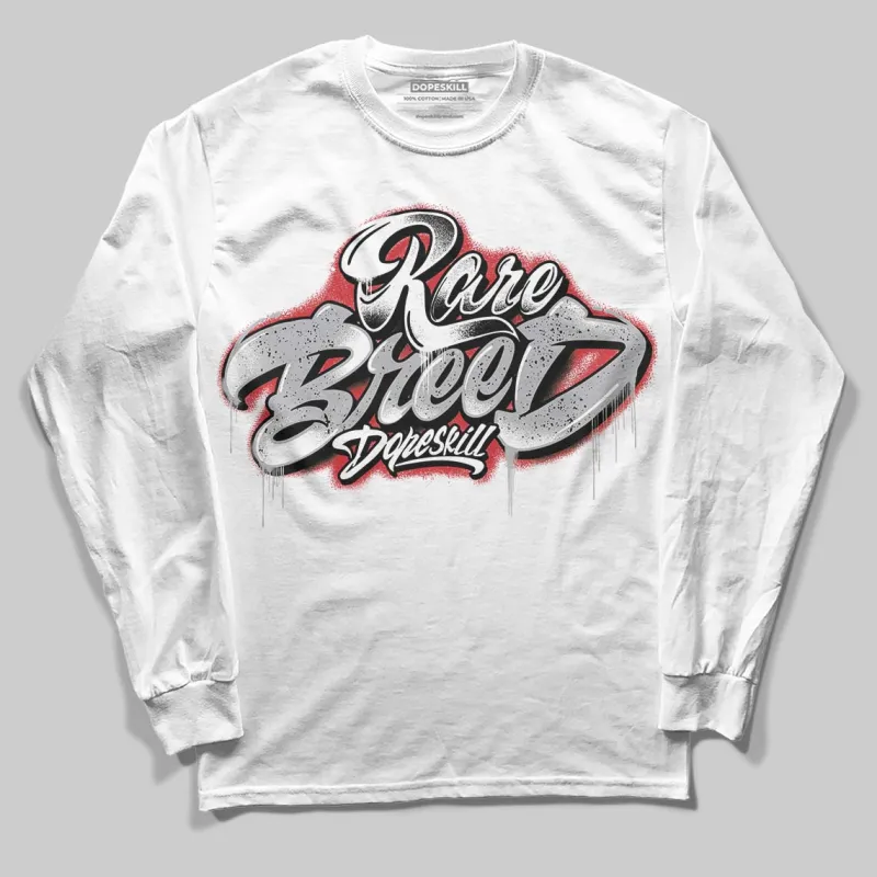 White Cement 4s DopeSkill Long Sleeve T-Shirt Rare Breed Type Graphic sold by DopeSkill