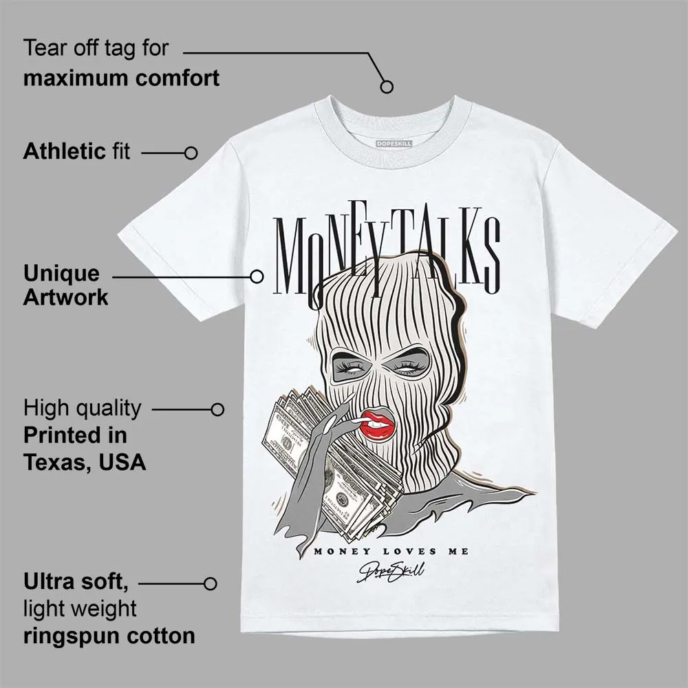 Sail 5s DopeSkill T-Shirt Money Talks Graphic sold by DopeSkill product image thumbnail 3