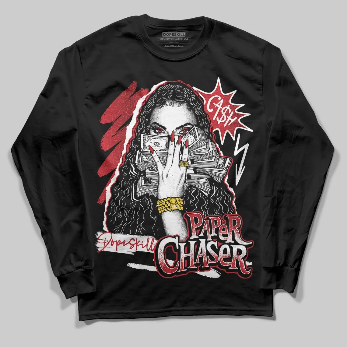 Ruby 1s DopeSkill Long Sleeve T-Shirt NPC Graphic sold by DopeSkill product image thumbnail 2