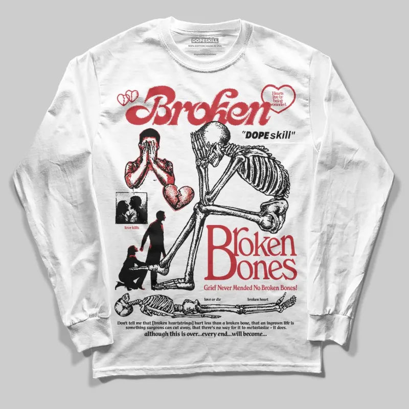 Ruby 1s DopeSkill Long Sleeve T-Shirt Broken Bones Graphic sold by DopeSkill