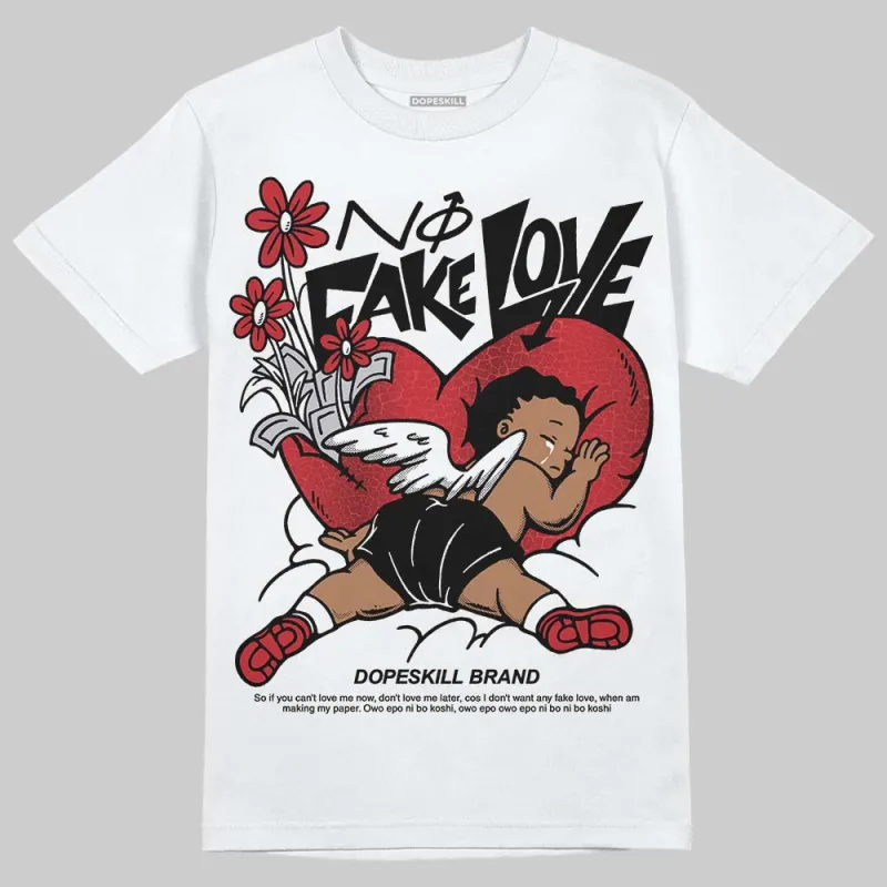 Ruby 1s DopeSkill T-Shirt No Fake Love Graphic sold by DopeSkill