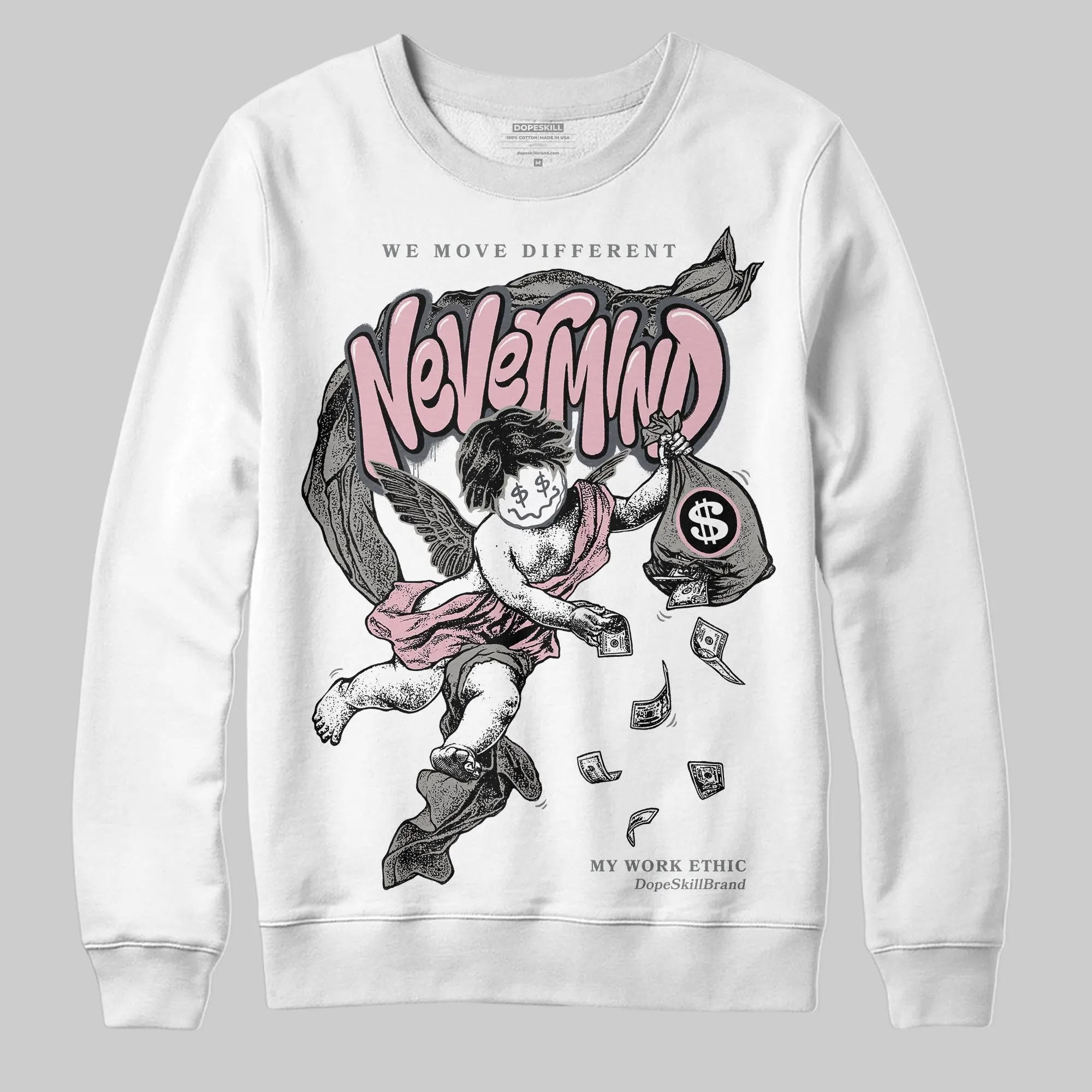 Max 95 OG “Pink Foam” DopeSkill Sweatshirt Nevermind Graphic sold by DopeSkill product image thumbnail 2