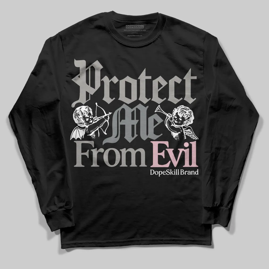 Max 95 OG “Pink Foam” DopeSkill Long Sleeve T-Shirt Protect Me From Evil Graphic sold by DopeSkill