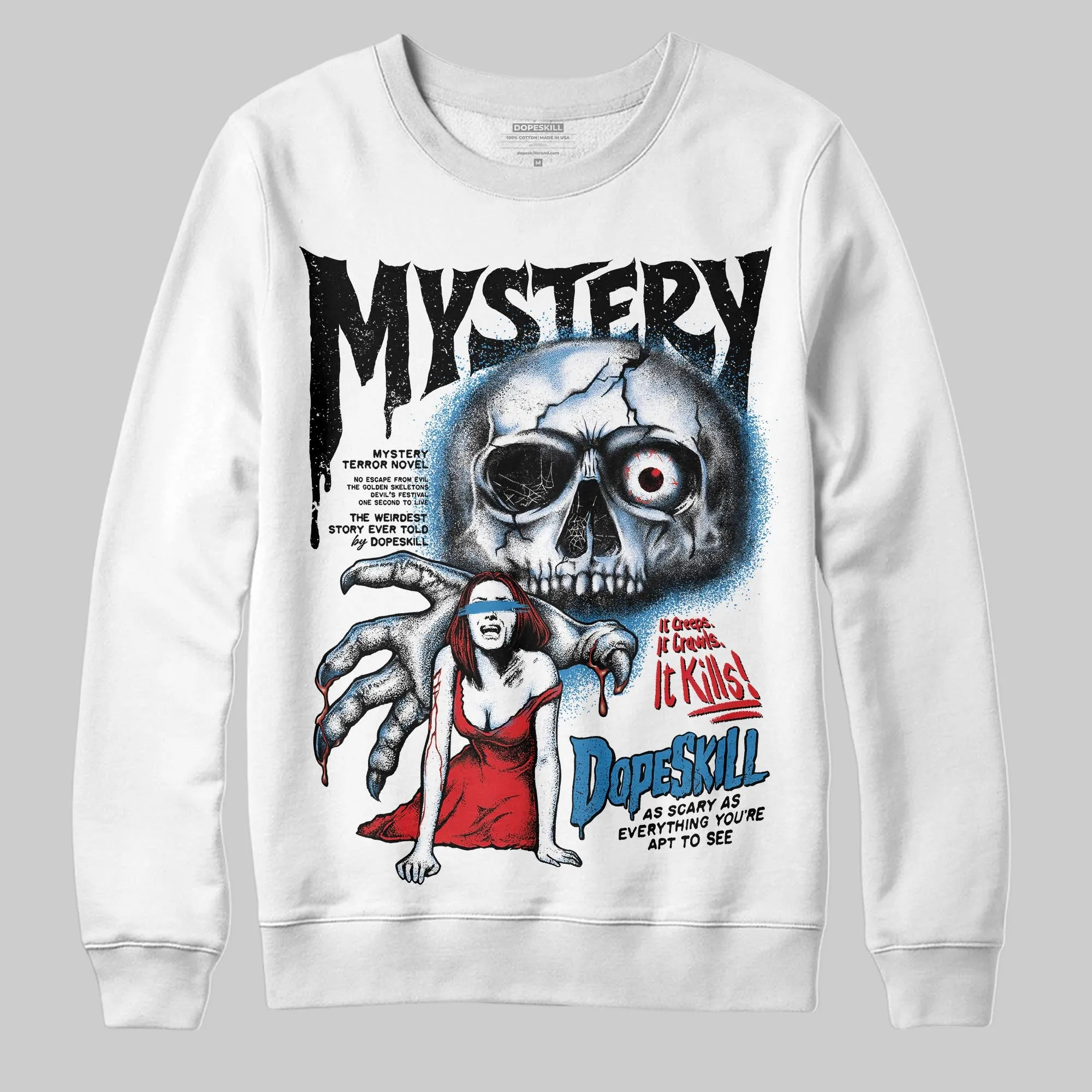 Rare Air 3s DopeSkill Sweatshirt Mystery Ghostly Grasp Graphic sold by DopeSkill product image thumbnail 2