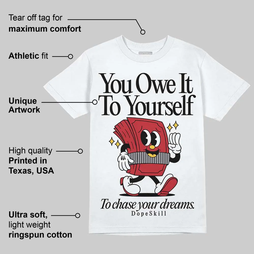 Ferrari 14s DopeSkill T-Shirt Owe It To Yourself Graphic sold by DopeSkill product image thumbnail 3
