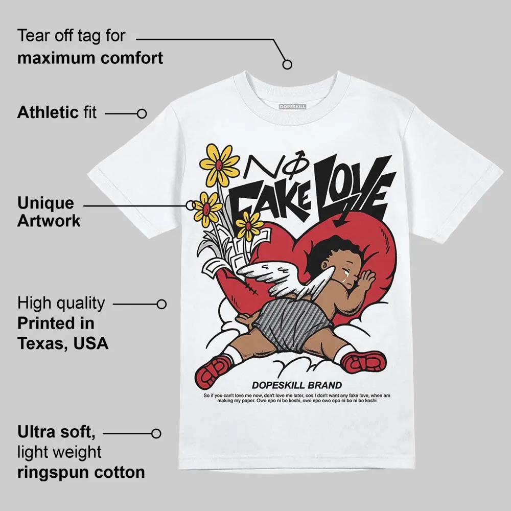 Ferrari 14s DopeSkill T-Shirt No Fake Love Graphic sold by DopeSkill product image thumbnail 3