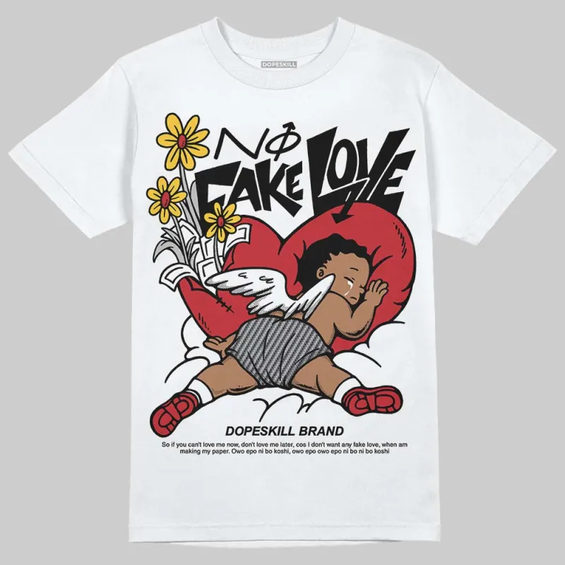 Ferrari 14s DopeSkill T-Shirt No Fake Love Graphic sold by DopeSkill