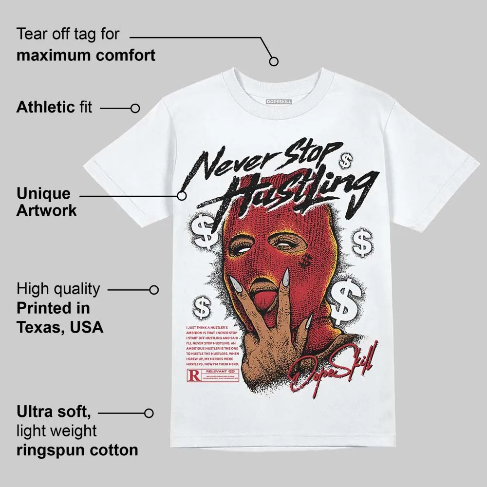 Ferrari 14s DopeSkill T-Shirt Never Stop Hustling Graphic sold by DopeSkill product image thumbnail 3