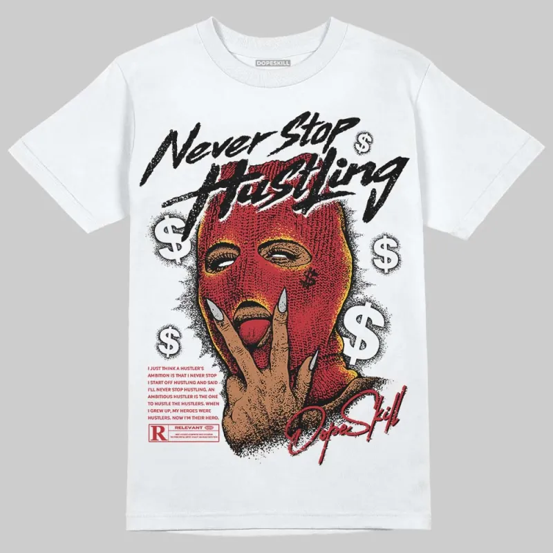 Ferrari 14s DopeSkill T-Shirt Never Stop Hustling Graphic sold by DopeSkill