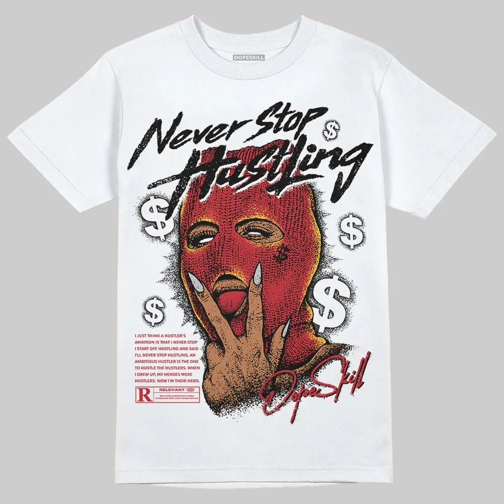 Ferrari 14s DopeSkill T-Shirt Never Stop Hustling Graphic sold by DopeSkill