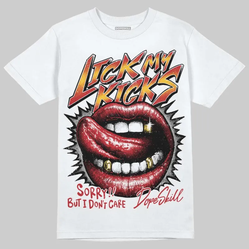 Ferrari 14s DopeSkill T-Shirt Lick My Kicks Graphic sold by DopeSkill