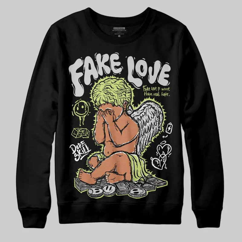 Light Lemon Twist 4s DopeSkill Sweatshirt False Love Graphic sold by DopeSkill