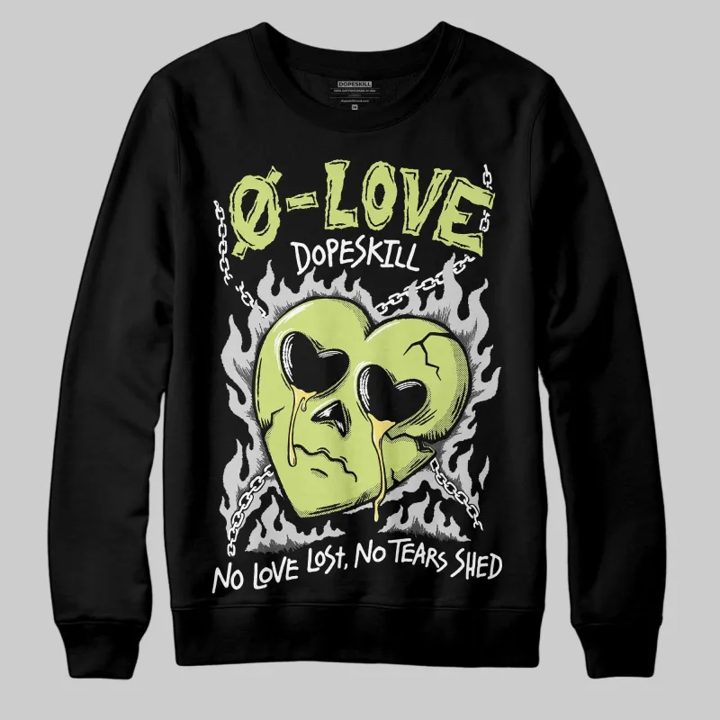 Light Lemon Twist 4s DopeSkill Sweatshirt Crying Heart Graphic sold by DopeSkill