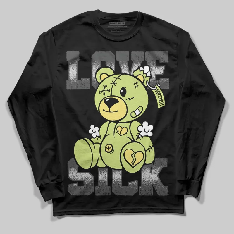 Light Lemon Twist 4s DopeSkill Long Sleeve T-Shirt Love Sick Graphic sold by DopeSkill