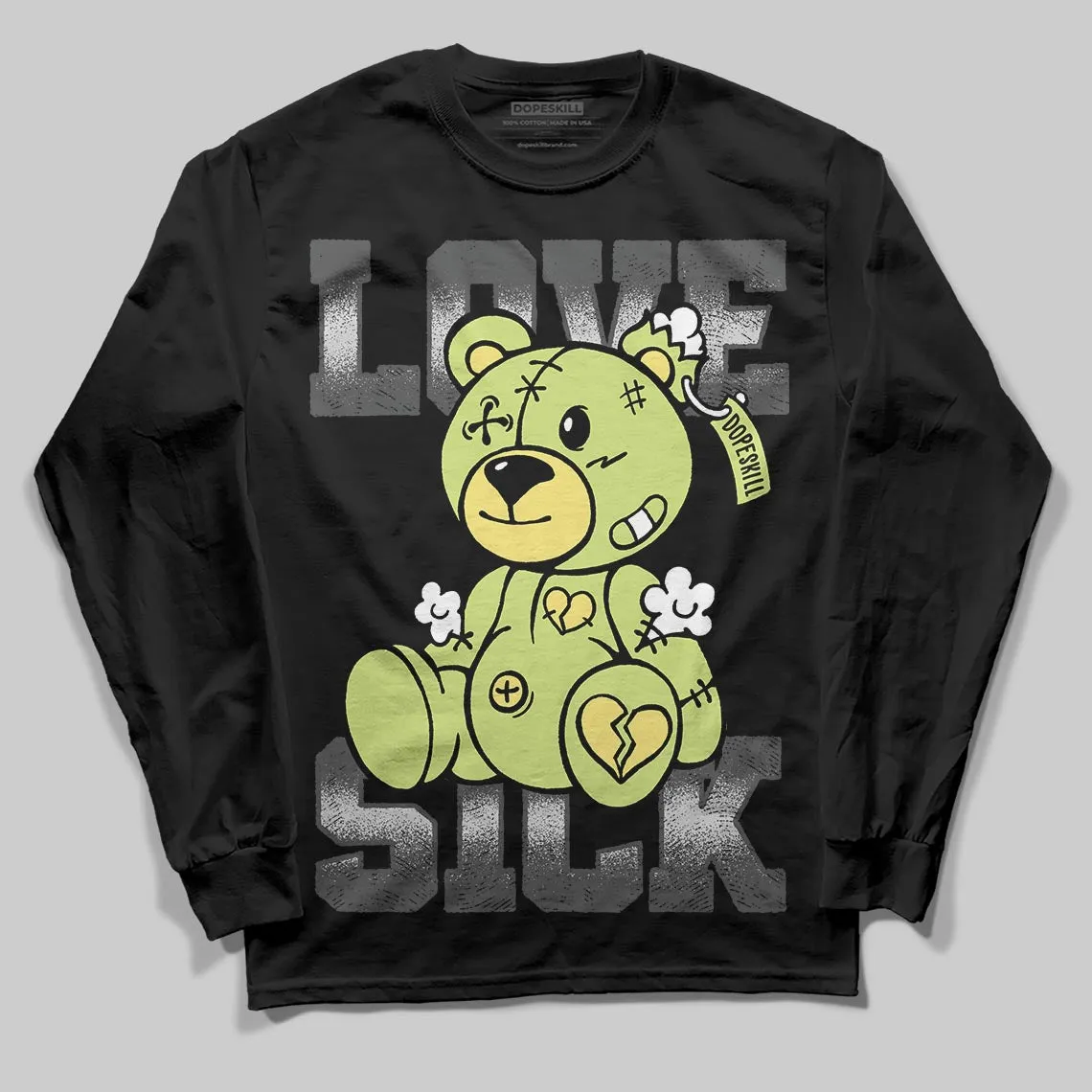 Light Lemon Twist 4s DopeSkill Long Sleeve T-Shirt Love Sick Graphic sold by DopeSkill