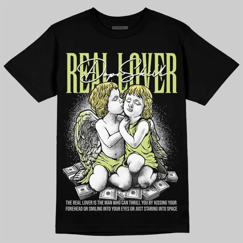 Light Lemon Twist 4s DopeSkill T-Shirt Real Lover Graphic sold by DopeSkill