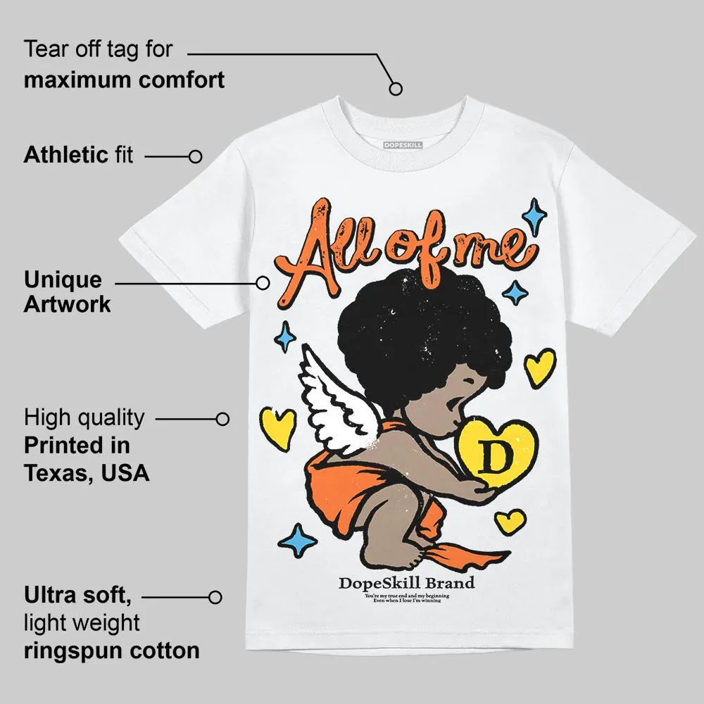 Orange Black White DopeSkill T-Shirt All Of Me Graphic sold by DopeSkill product image thumbnail 4