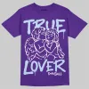 Grape 5s DopeSkill T-Shirt True Lover Graphic sold by DopeSkill
