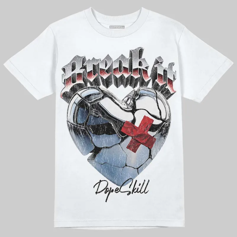 White Cement 4s DopeSkill T-Shirt Break It Graphic sold by DopeSkill