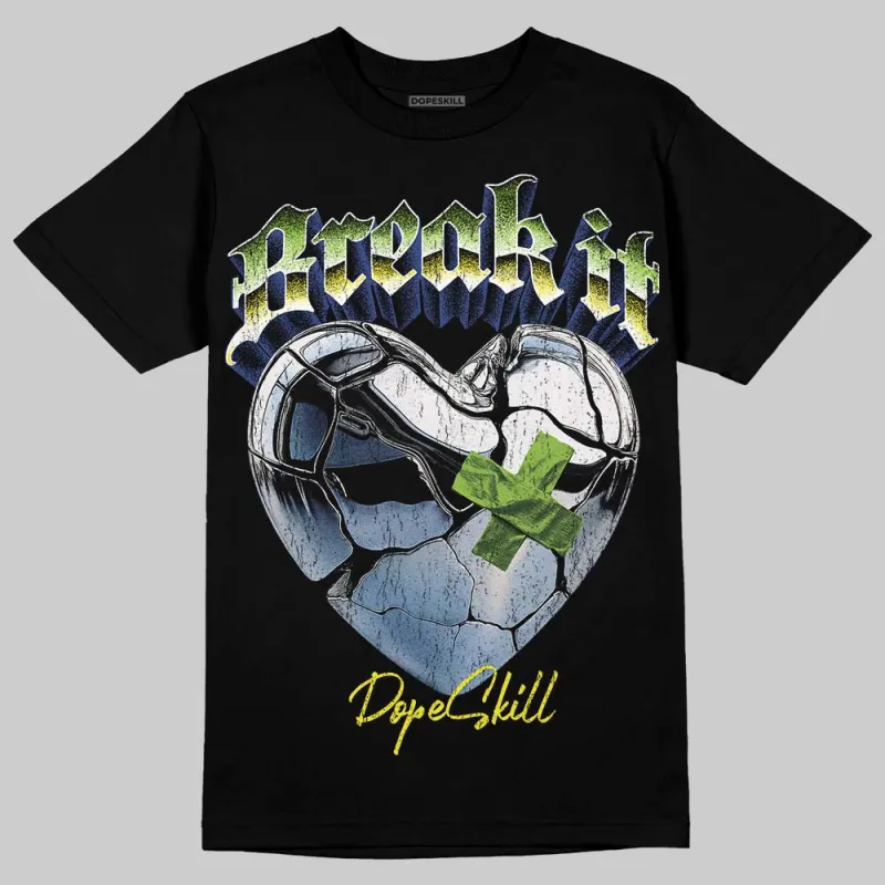 Neon Green Collection DopeSkill T-Shirt Break It Graphic sold by DopeSkill