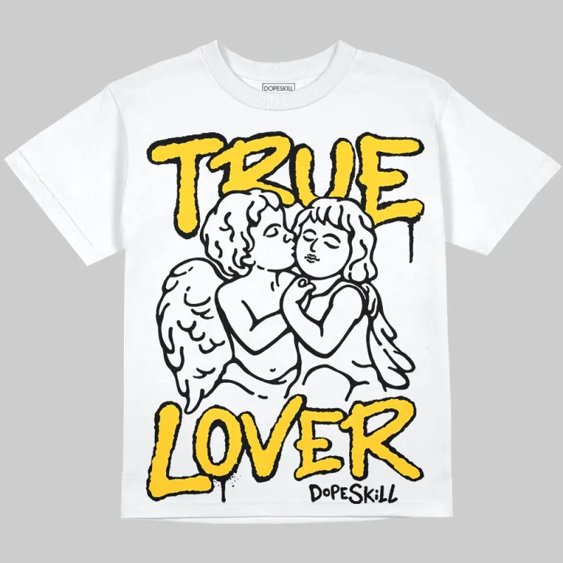 Yellow Collection DopeSkill Oversize Print T-Shirt True Lover Graphic sold by DopeSkill