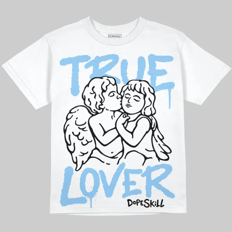 University Blue Collection DopeSkill Oversize Print T-Shirt True Lover Graphic sold by DopeSkill