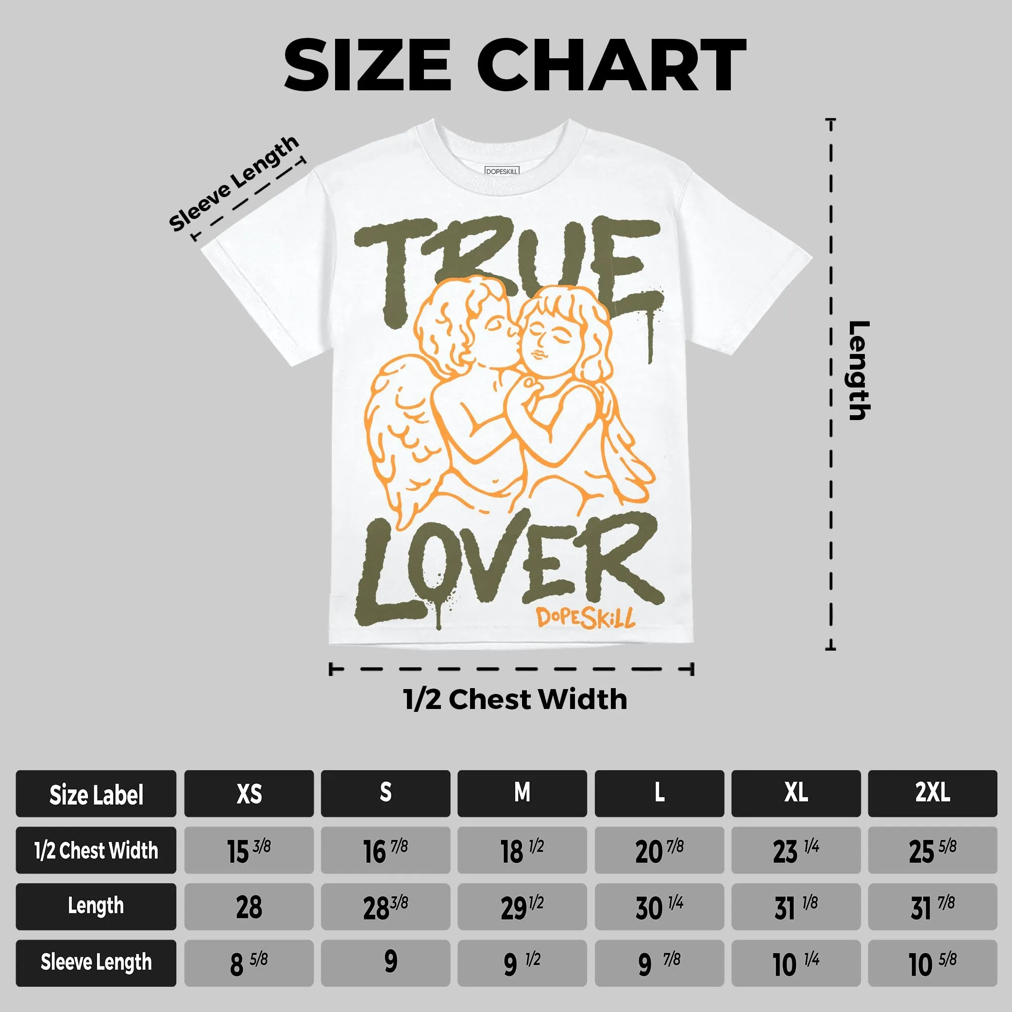 Olive Collection DopeSkill Oversize Print T-Shirt True Lover Graphic sold by DopeSkill product image thumbnail 2