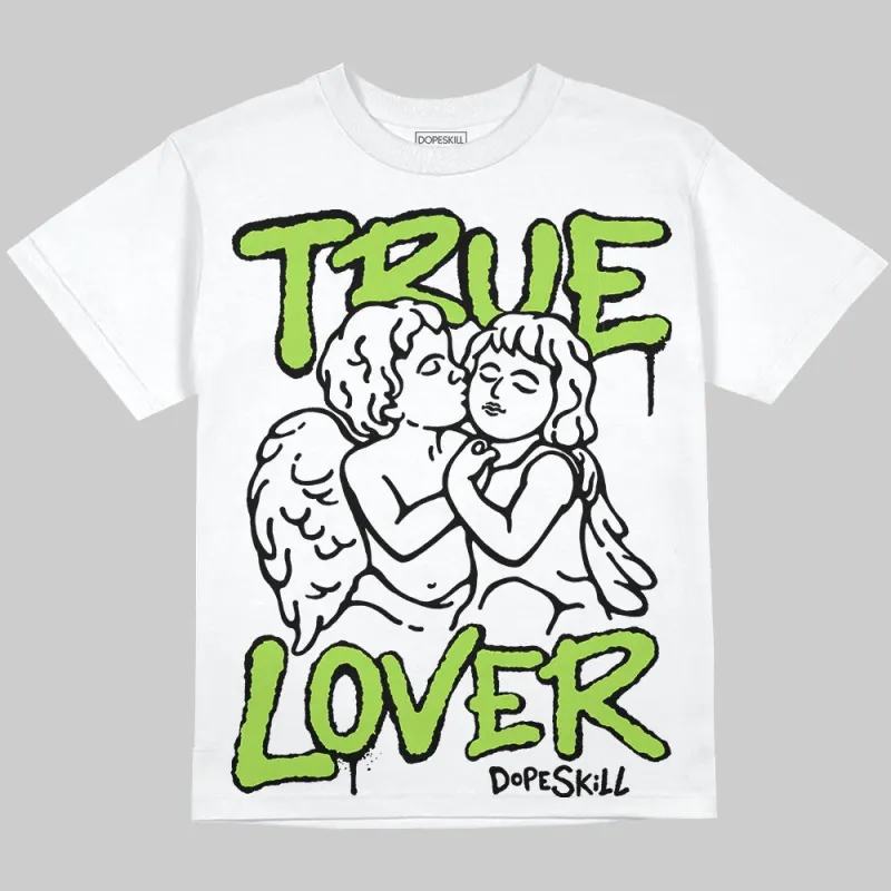 Neon Green Collection DopeSkill Oversize Print T-Shirt True Lover Graphic sold by DopeSkill