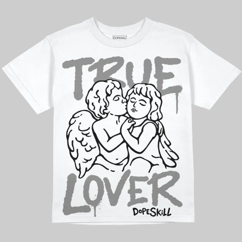 Grey Collection DopeSkill Oversize Print T-Shirt True Lover Graphic sold by DopeSkill